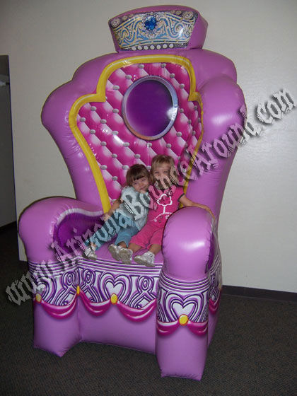 Giant Princess Throne Chair Rental Scottsdale, AZ